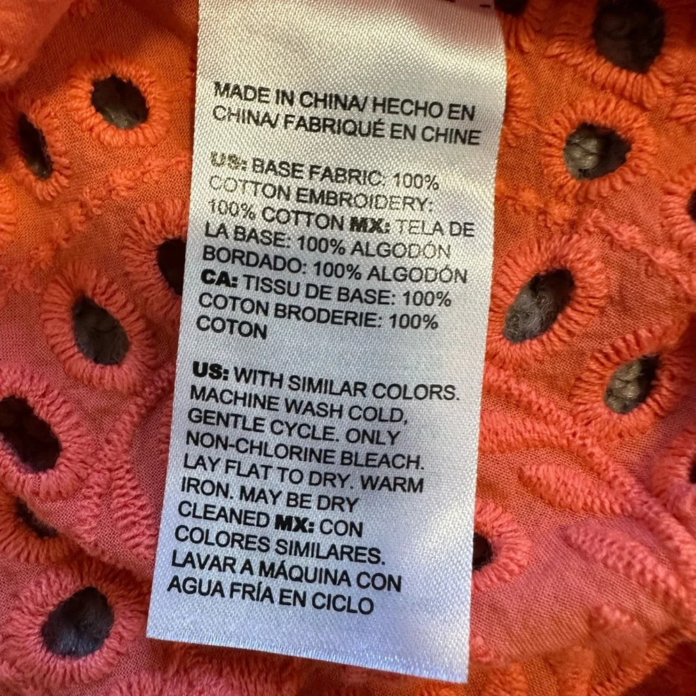 Chico’s Eyelet Button-Front Top + Matching Tank Set